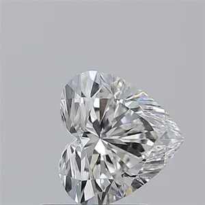1.02ct HEART F VVS2 Natural diamond