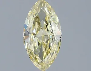 1.09ct MARQUISE Fancy Yellow VS1 Coloured Lab diamond