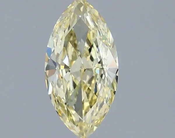 1.09ct MARQUISE Fancy Yellow VS1 Coloured Lab diamond