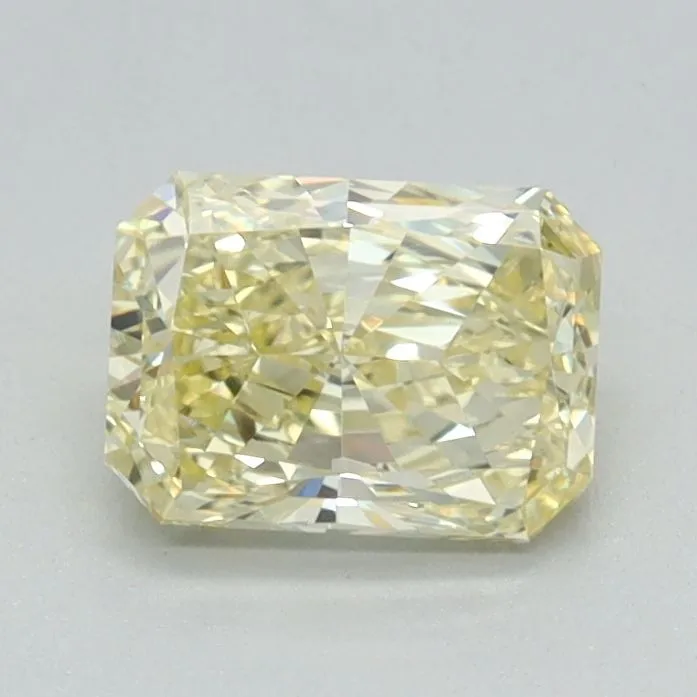 0.70ct RADIANT Fancy Intense Yellow VS1 Coloured Lab diamond