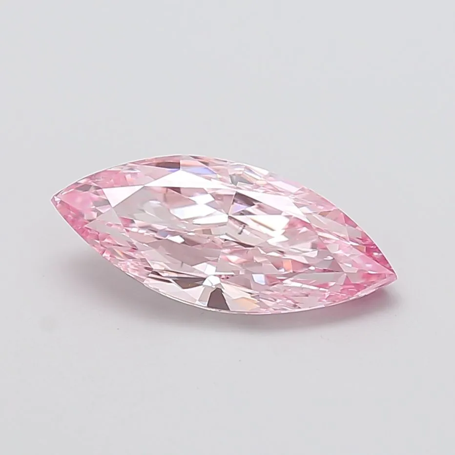3.00ct MARQUISE Fancy Intense Pink VS1 Coloured Lab diamond