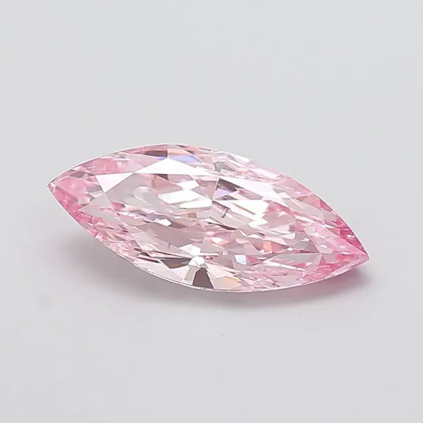 3ct MARQUISE Fancy Intense Pink VS1 Coloured Lab diamond