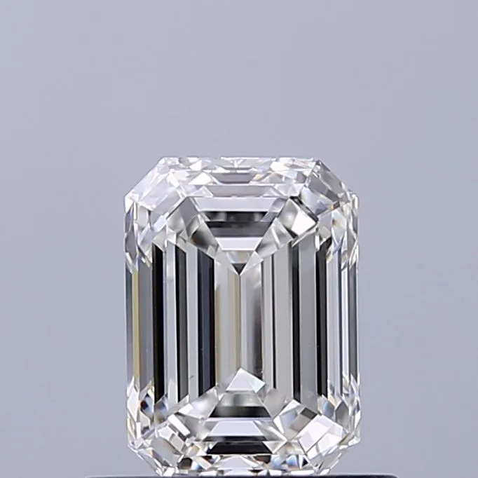 0.70ct EMERALD F VS1 Natural diamond