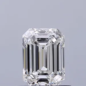 0.7ct EMERALD F VS1 Natural diamond