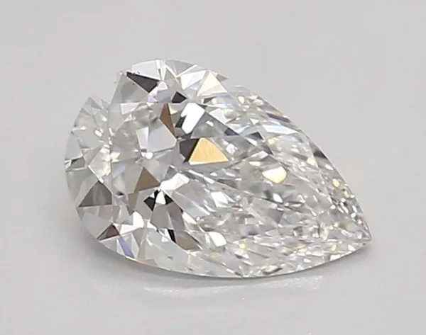 0.67ct PEAR D VVS2 Lab diamond