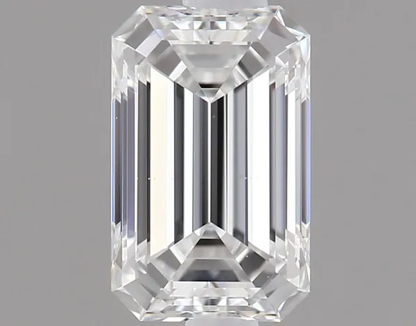 0.42ct EMERALD D VS2 Natural diamond
