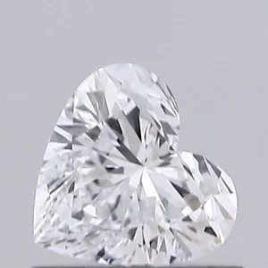 0.6ct HEART D IF Lab diamond