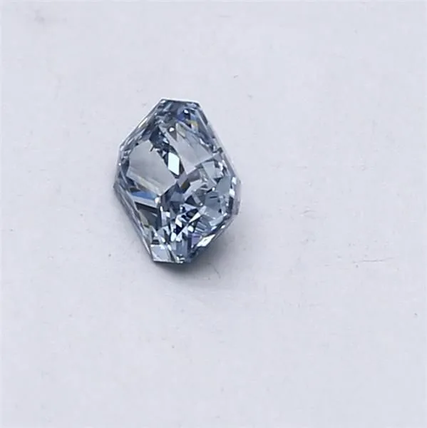 0.31ct RADIANT Fancy Vivid Blue VS2 Coloured Lab diamond