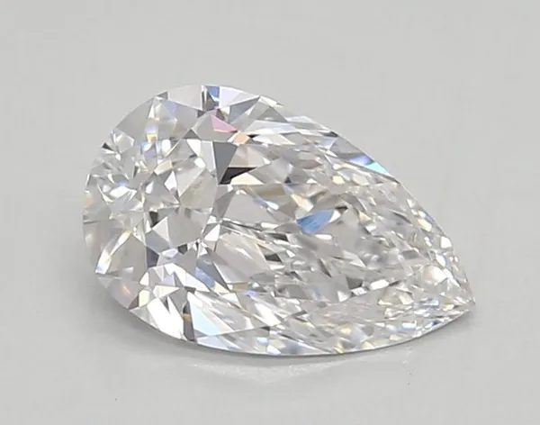 0.86ct PEAR D VVS2 Lab diamond