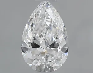0.4ct PEAR E VVS2 Natural diamond