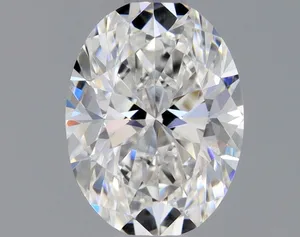 0.42ct OVAL F VVS2 Natural diamond