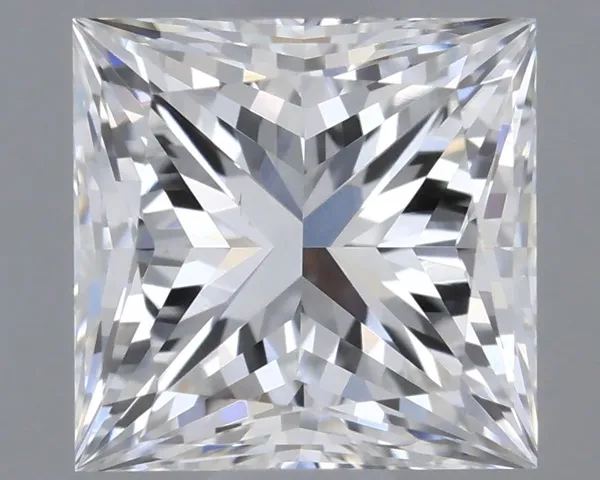 0.8ct PRINCESS F VS2 Natural diamond