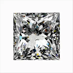 0.3ct PRINCESS F VS1 Natural diamond