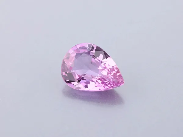 0.86ct Pink Sapphire, Pear Shape cut gemstone