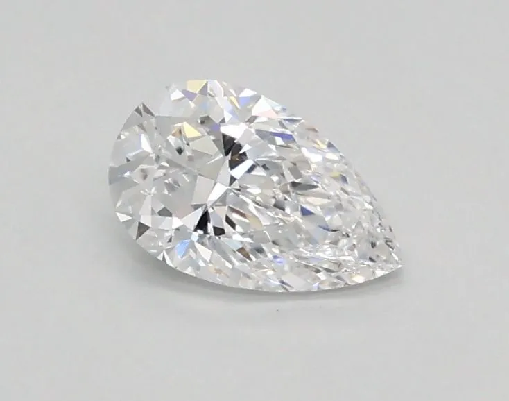 0.39ct PEAR D FL Lab Grown diamond