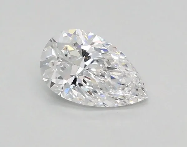 0.39ct PEAR D FL Lab diamond