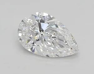 0.85ct PEAR D VVS2 Lab diamond