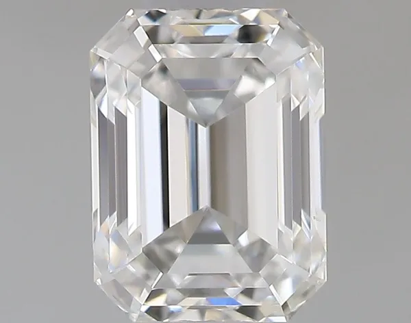 0.51ct EMERALD F IF Natural diamond