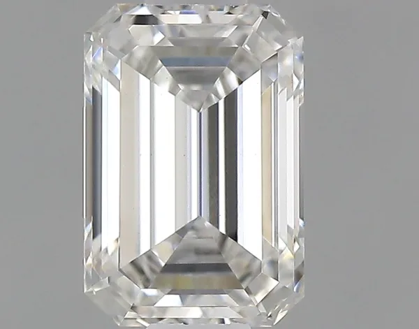 0.72ct EMERALD F VS1 Lab diamond