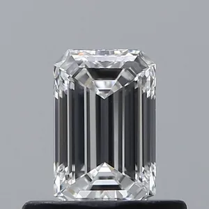 0.5ct EMERALD F VVS2 Natural diamond