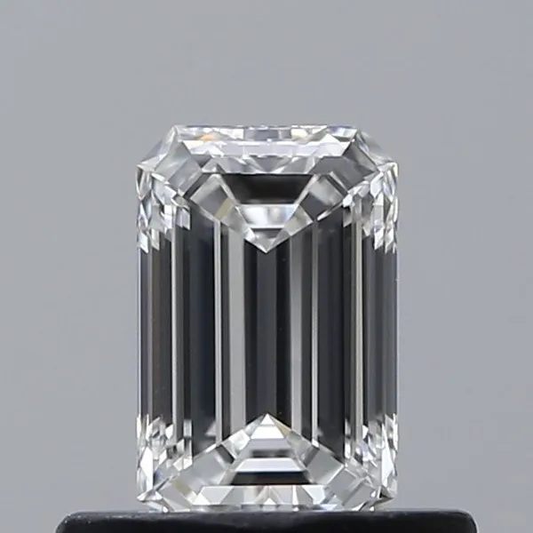 0.5ct EMERALD F VVS2 Natural diamond