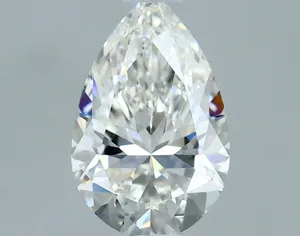 0.51ct PEAR H IF Natural diamond