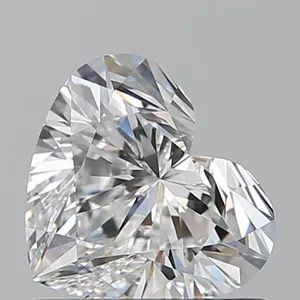 0.91ct HEART E VS2 Natural diamond