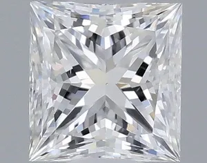0.34ct PRINCESS F VS2 Natural diamond