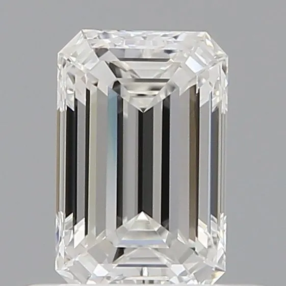 0.5ct EMERALD F VVS2 Natural diamond