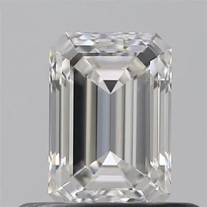 0.51ct EMERALD F VVS1 Natural diamond