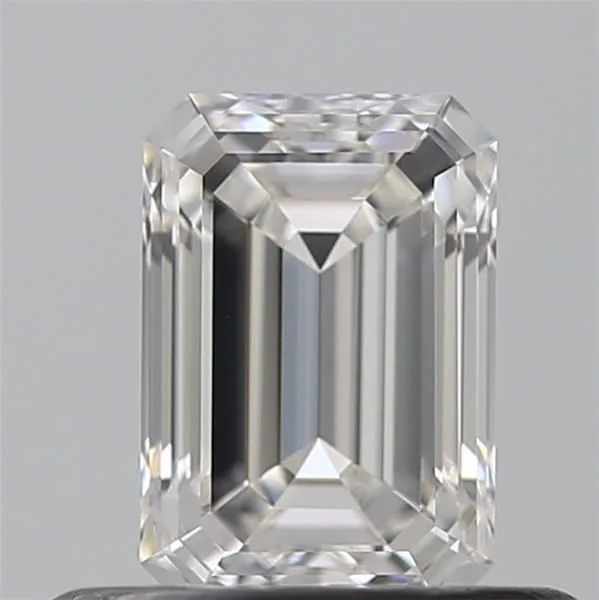 0.51ct EMERALD F VVS1 Natural diamond