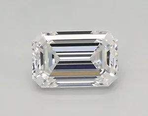 0.37ct EMERALD D VVS1 Lab diamond