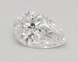 0.82ct PEAR D VVS1 Lab diamond