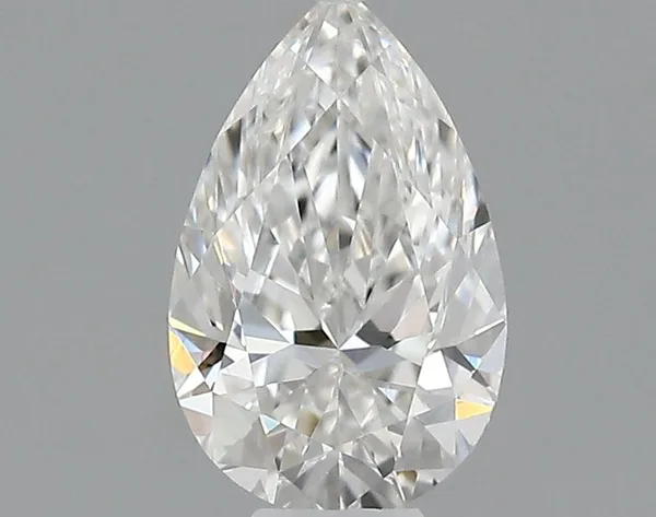 0.38ct PEAR F VVS2 Natural diamond