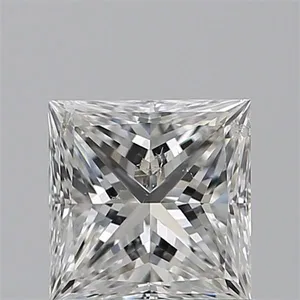 1.02ct PRINCESS F SI2 Natural diamond