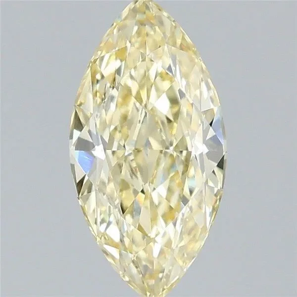 1.03ct MARQUISE Fancy Intense Yellow VS1 Coloured Lab diamond