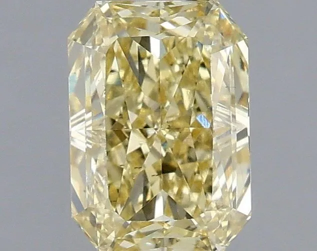 1.04ct RADIANT Fancy Yellow VS2 Coloured Lab diamond
