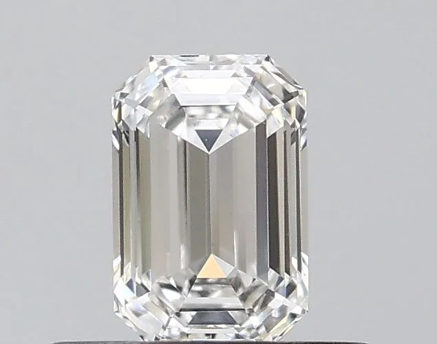 0.38ct EMERALD F VVS2 Natural diamond