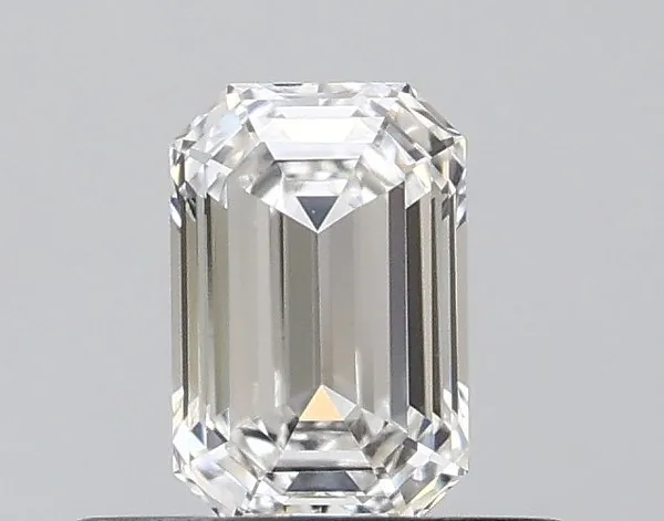 0.38ct EMERALD F VVS2 Natural diamond