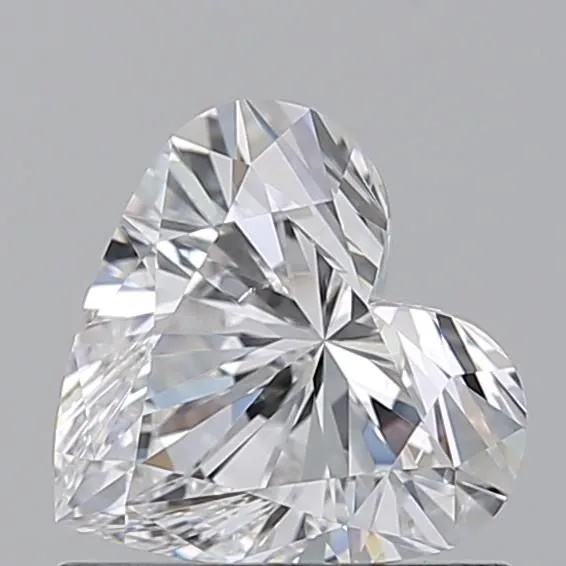 0.90ct HEART D SI2 Natural diamond