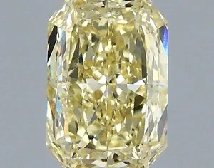 1.09ct RADIANT Fancy Yellow VS1 Coloured Lab diamond