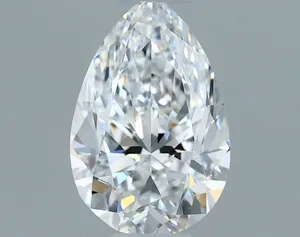0.3ct PEAR D VVS2 Natural diamond