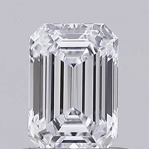 0.53ct EMERALD D VVS1 Lab diamond