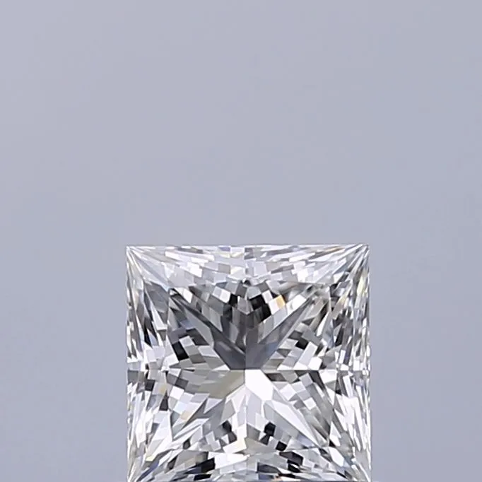 0.53ct PRINCESS F VVS1 Natural diamond