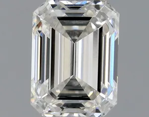 0.41ct EMERALD H VVS2 Natural diamond