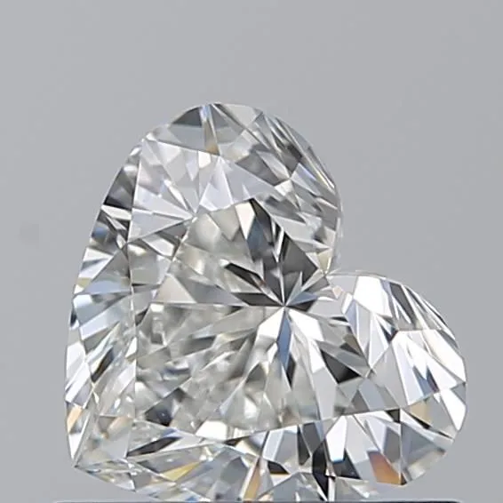 0.72ct HEART G VVS2 Natural diamond