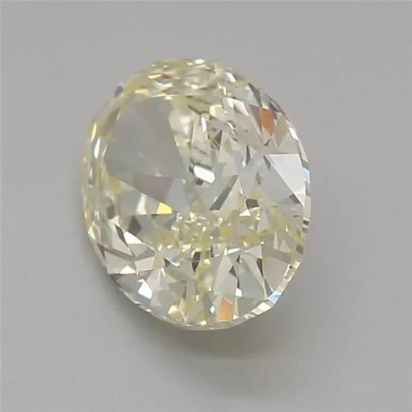 0.72ct OVAL Fancy Light Yellow VVS2 Coloured Lab diamond