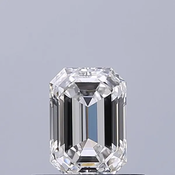 0.51ct EMERALD F VVS1 Natural diamond