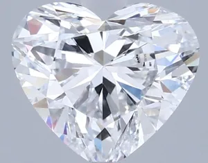 1ct HEART D VVS1 Lab diamond