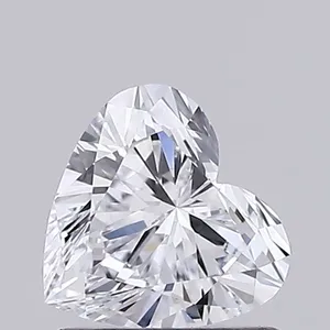 0.79ct HEART D VVS1 Lab diamond